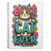 Perfect Charmant Ontwerp voor kattenliefhebbers Notitieboek (Voorkant)