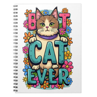 Perfect Charmant Ontwerp voor kattenliefhebbers Notitieboek