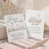 Perfect Chemistry Bruiloftsfeest Kaart