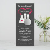 Perfect Chemistry Vrijgezellenfeest Kaart (Staand voorkant)