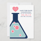 Perfect Chemistry Wedding Save the Date (Voorkant)