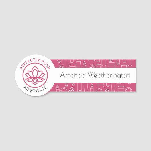 Perfect chique naamplaatje (Voorkant)