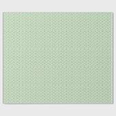 Perfect, Cool Green Leaf Cadeaupapier (Vlak)