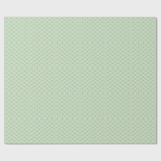 Perfect, Cool Green Leaf Cadeaupapier (Vlak)