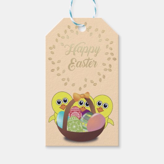 Perfect, Cool Happy Paaskip Cadeaulabel (Voorkant)