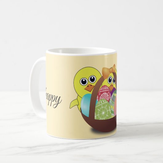 Perfect, Cool Happy Paaskip Koffiemok (Voorkant links)