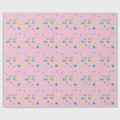 Perfect, Cool Happy Paast, Eieren Cadeaupapier (Vlak)