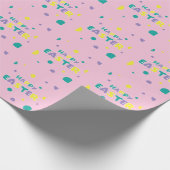 Perfect, Cool Happy Paast, Eieren Cadeaupapier (Hoek)