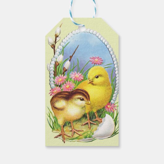 Perfect, Cool Happy Pasen, Bunny Cadeaulabel (Achterkant)