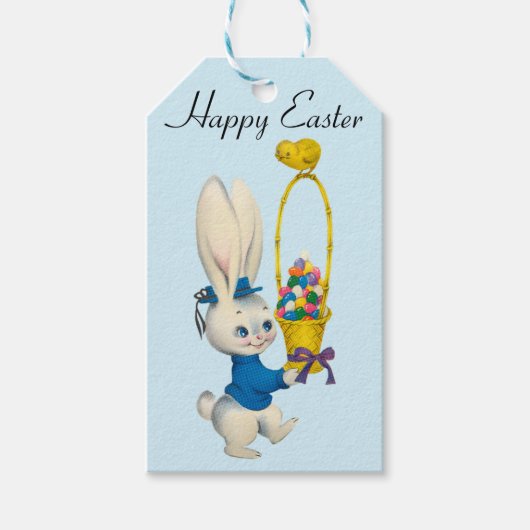 Perfect, Cool Happy Pasen, Bunny Cadeaulabel (Voorkant)