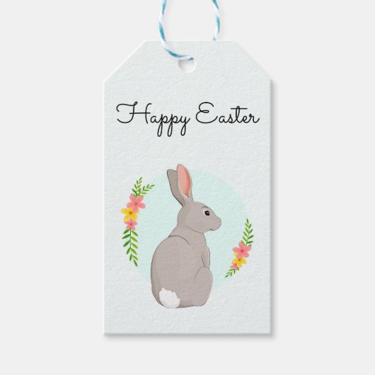Perfect, Cool Happy Pasen, Bunny Cadeaulabel (Voorkant)