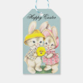 Perfect, Cool Happy Pasen, Bunny Cadeaulabel (Achterkant)