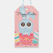 Perfect, Cool Happy Pasen, Bunny Cadeaulabel (Achterkant)