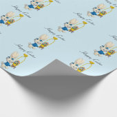 Perfect, Cool Happy Pasen, Bunny Cadeaupapier (Hoek)