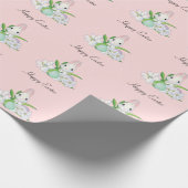 Perfect, Cool Happy Pasen, Bunny Cadeaupapier (Hoek)