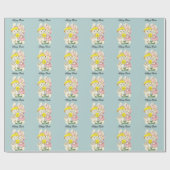 Perfect, Cool Happy Pasen, Bunny Cadeaupapier (Vlak)