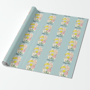 Perfect, Cool Happy Pasen, Bunny Cadeaupapier