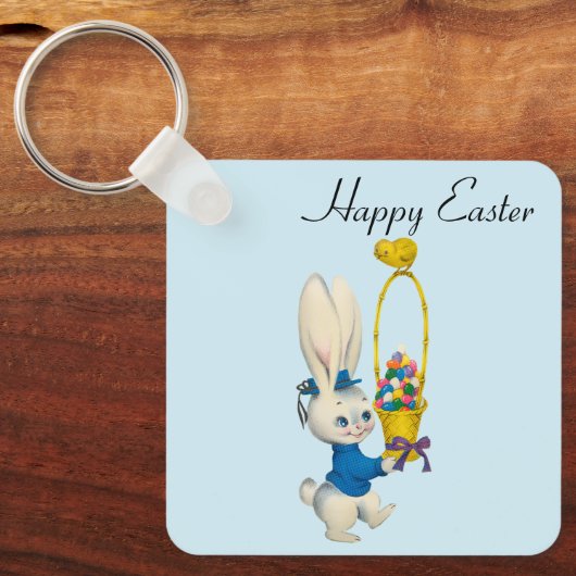 Perfect, Cool Happy Pasen, Bunny Sleutelhanger (Voorkant)