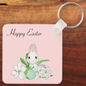 Perfect, Cool Happy Pasen, Bunny Sleutelhanger (Achterkant)