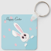 Perfect, Cool Happy Pasen, Bunny Sleutelhanger (Achterkant)