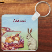 Perfect, Cool Happy Pasen  Sleutelhanger (Achterkant)