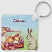 Perfect, Cool Happy Pasen  Sleutelhanger (Achterkant)