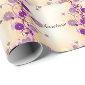 Perfect, Cool Paars Flavour Cadeaupapier (Rol Hoek)