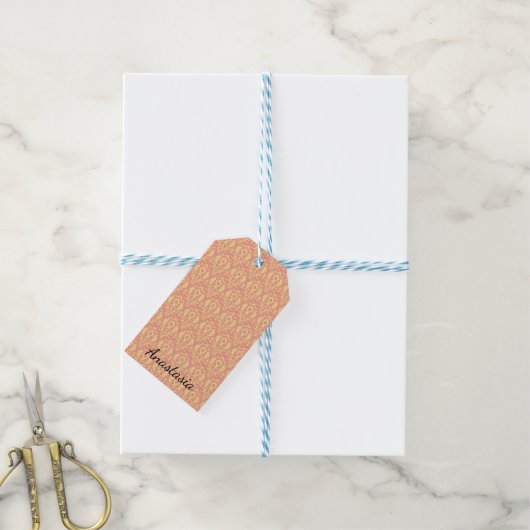 Perfect, Cool Pattern-Lijst Cadeaulabel (Met Touw)
