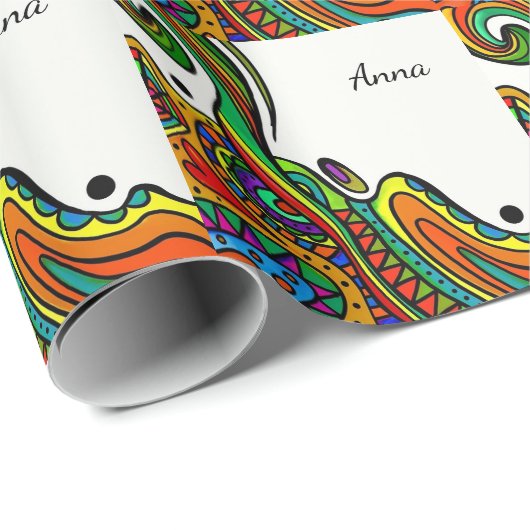 Perfect, Cool Rainbow Cadeaupapier (Rol Hoek)