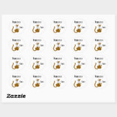 Perfect Cute Cat Ronde Sticker (Vel)