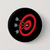 Perfect doel ronde button 5,7 cm (Voorkant)