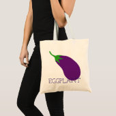 Perfect Eggplant Tote Bag (Voorkant (product))