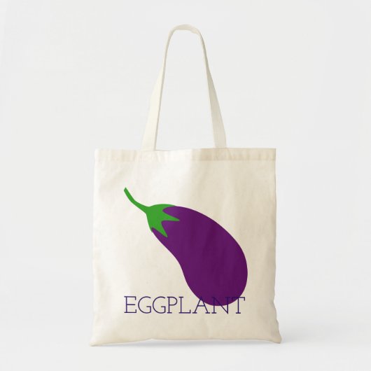 Perfect Eggplant Tote Bag (Voorkant)
