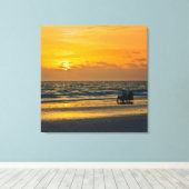 Perfect einde canvas afdruk (Insitu (Houten vloer))