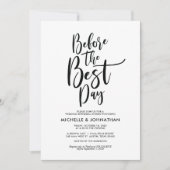 Perfect Elegant Wedding Rehearsal Dinner Invites Kaart (Voorkant)