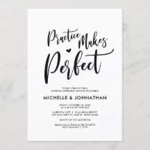 Perfect Elegant Wedding Rehearsal Dinner Invites