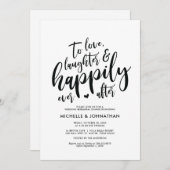 Perfect Elegant Wedding Rehearsal Dinner Invites Kaart (Voorkant / Achterkant)