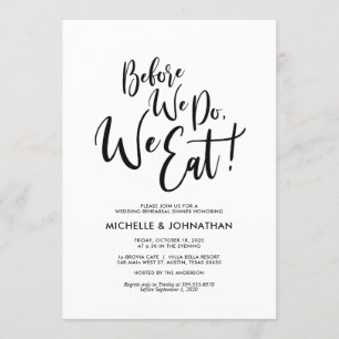 Perfect Elegant Wedding Rehearsal Dinner Invites Kaart