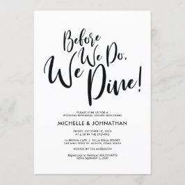 Perfect Elegant Wedding Rehearsal Dinner Invites Kaart