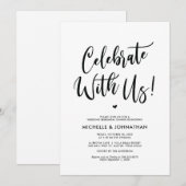 Perfect Elegant Wedding Rehearsal Dinner Invites Kaart (Voorkant / Achterkant)