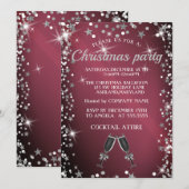 Perfect, elegant, weinig mooi kerstfeest kaart (Voorkant / Achterkant)