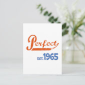 Perfect est. 1965 briefkaart (Staand voorkant)
