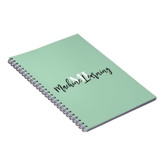 Perfect for Coding Notes & ML Projects – ML Pro  Notitieboek (Rechterzijde)