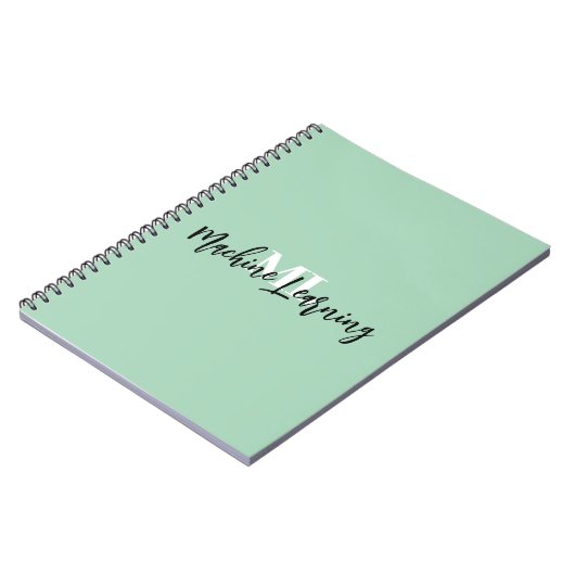 Perfect for Coding Notes & ML Projects – ML Pro  Notitieboek (Linkerzijde)