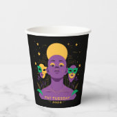 Perfect for Mardi Gras 2026 Papieren Bekers (Voorkant)
