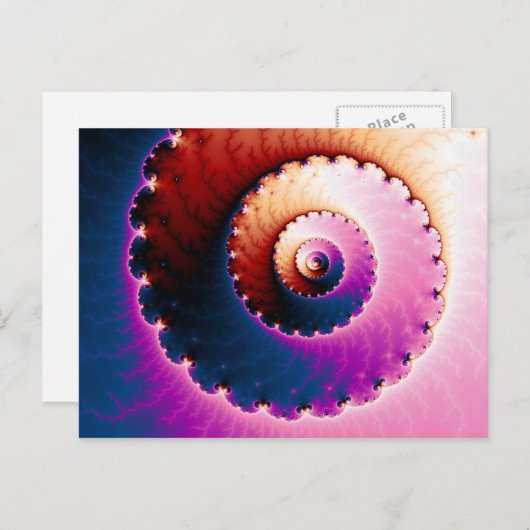 Perfect - Fractal Art Briefkaart (Voorkant / Achterkant)