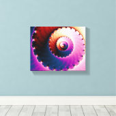 Perfect - Fractal Art Canvas Afdruk (Insitu (Houten vloer))