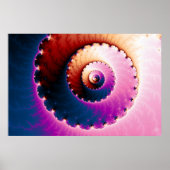 Perfect - Fractal Art Poster (Voorkant)