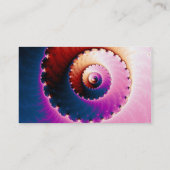 Perfect - Fractal Art Visitekaartje (Achterkant)