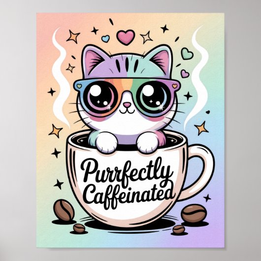 Perfect Gecaffeïneerd Poster (Voorkant)